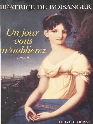 cover image of Un jour vous m'oublierez